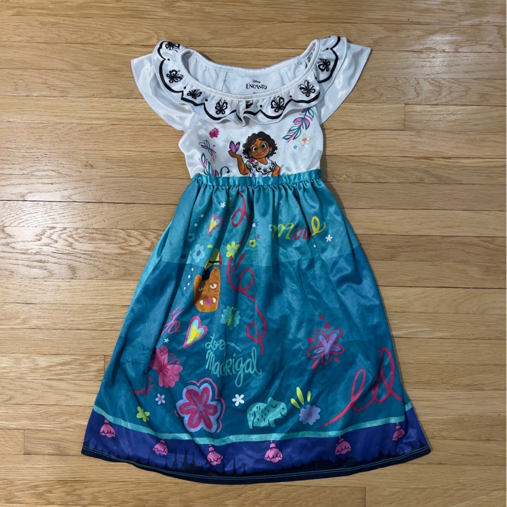 Disney Encanto Toddler Nightgown Sz 3T, Mirabel, Princess, Pajamas, Pjs
